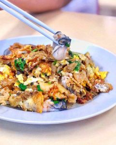 oyster omelette by tjiakitchen